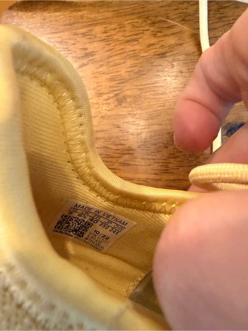 NWT Adidas NMD Sneakers in BUTTER YELLOW